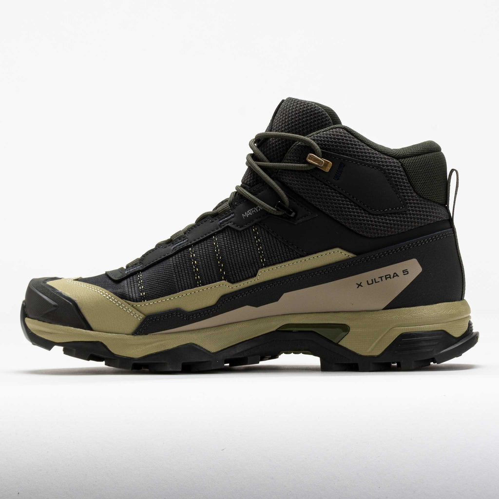 Salomon X Ultra 5 Mid GTX Men's Peat/Gray Green/Blue Nights