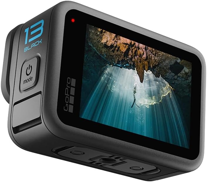 GoPro HERO13 Black - Waterproof Action Camera with 5.3K60 Video  27MP Photo  Bundle with Froggi Extreme Sport 47-pc Accessories Kit  64GB microSD Card (HERO13 Black)