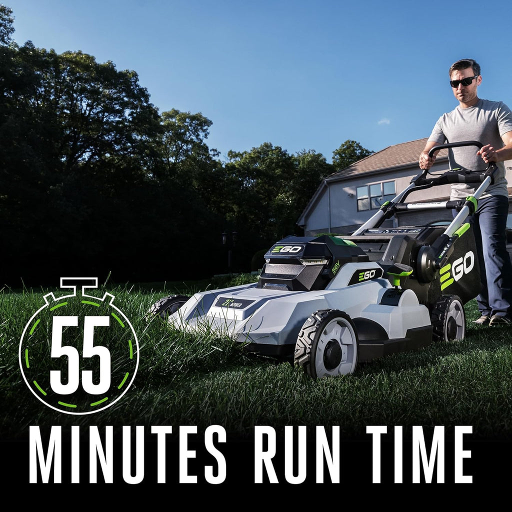 EGO POWER+ Electric Lawn Mower  Cordless  Includes 56V 6.0Ah Battery And 320W Charger - LM2114