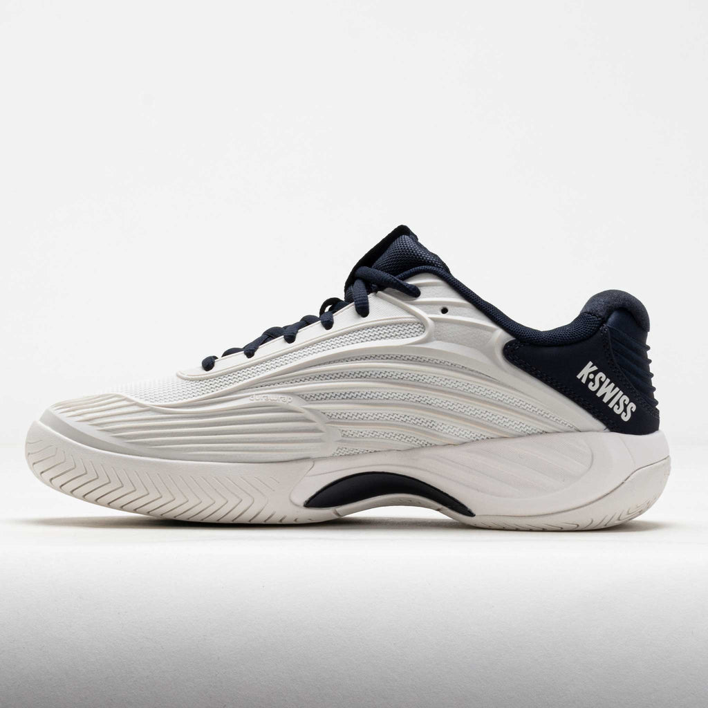 K-Swiss Hypercourt Express 3 Men's Blanc de Blanc/Carbon/Baltic
