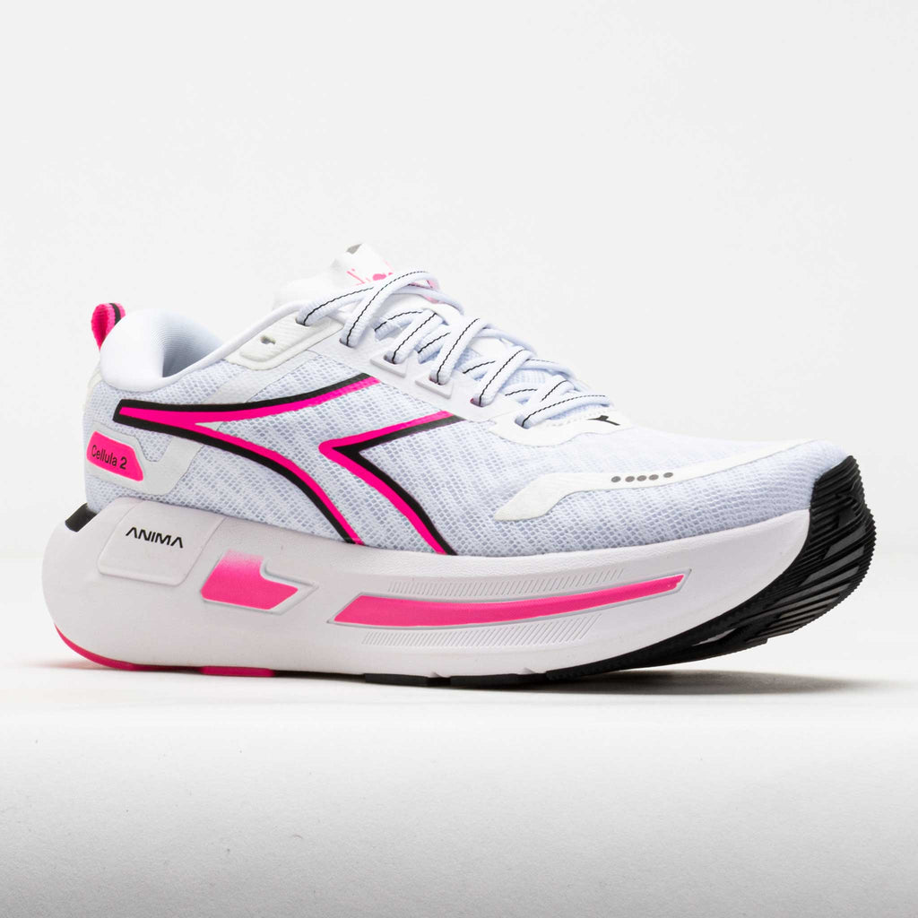 Diadora Cellula 2 Women's White/Black/Pink Fluorescent