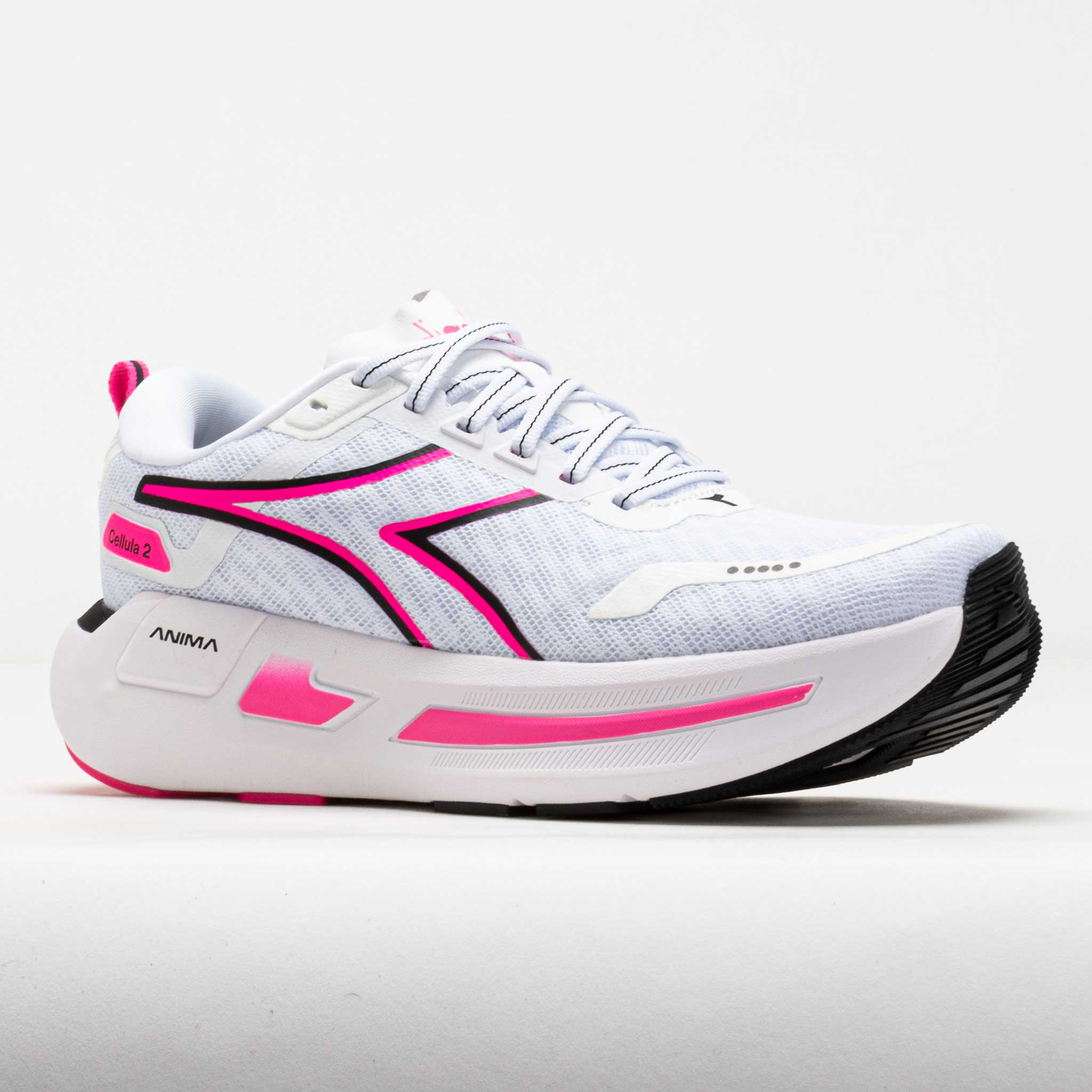 Diadora Cellula 2 Women's White/Black/Pink Fluorescent