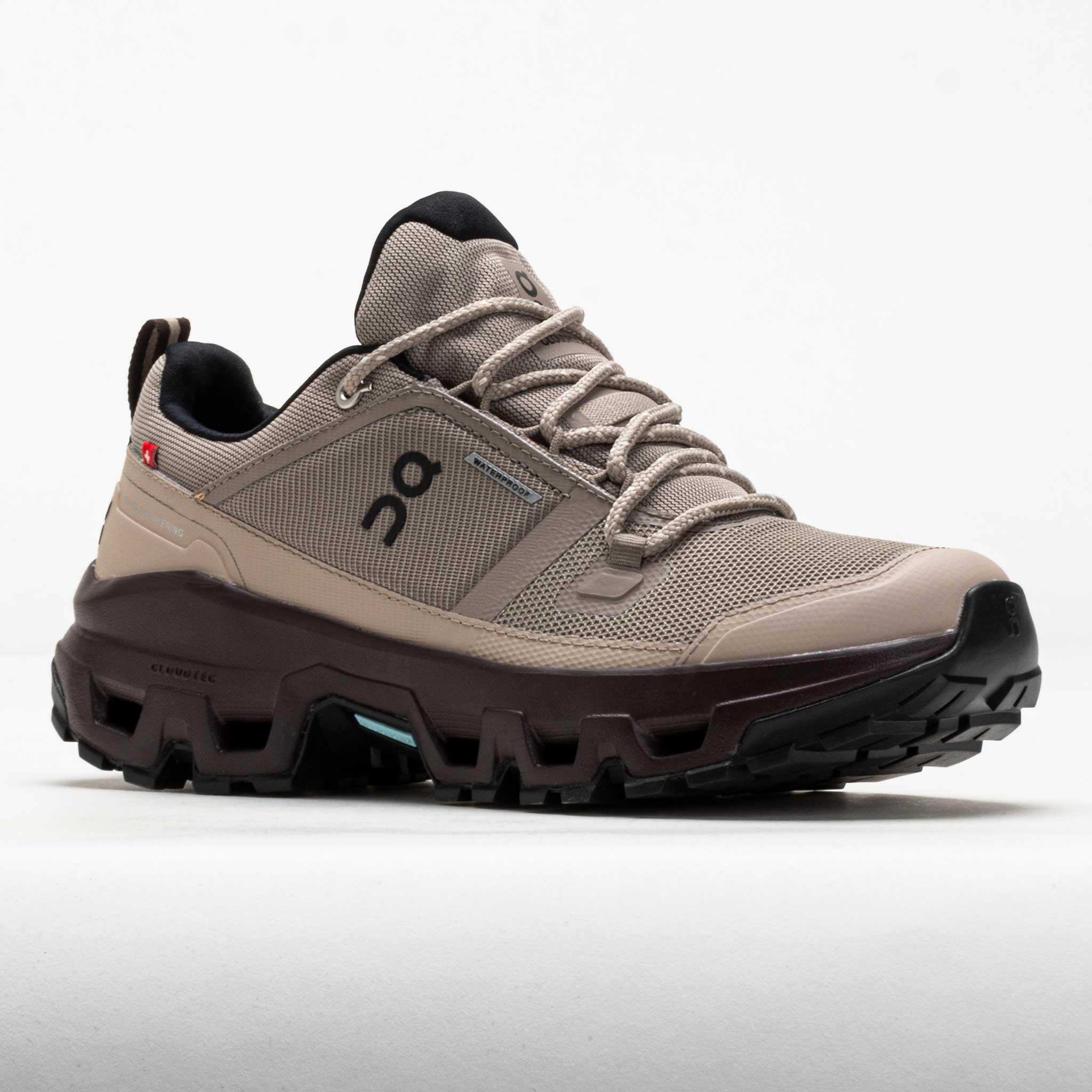 On Cloudrock Low Waterproof Women's Cinder/Ox
