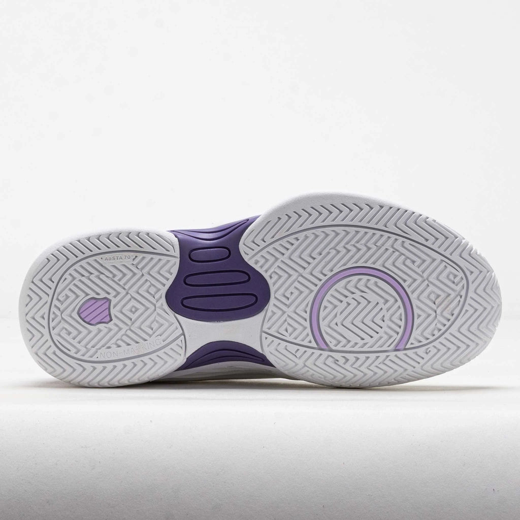K-Swiss Hypercourt Express 3 Junior White/Purple Haze/Neon Lavendar