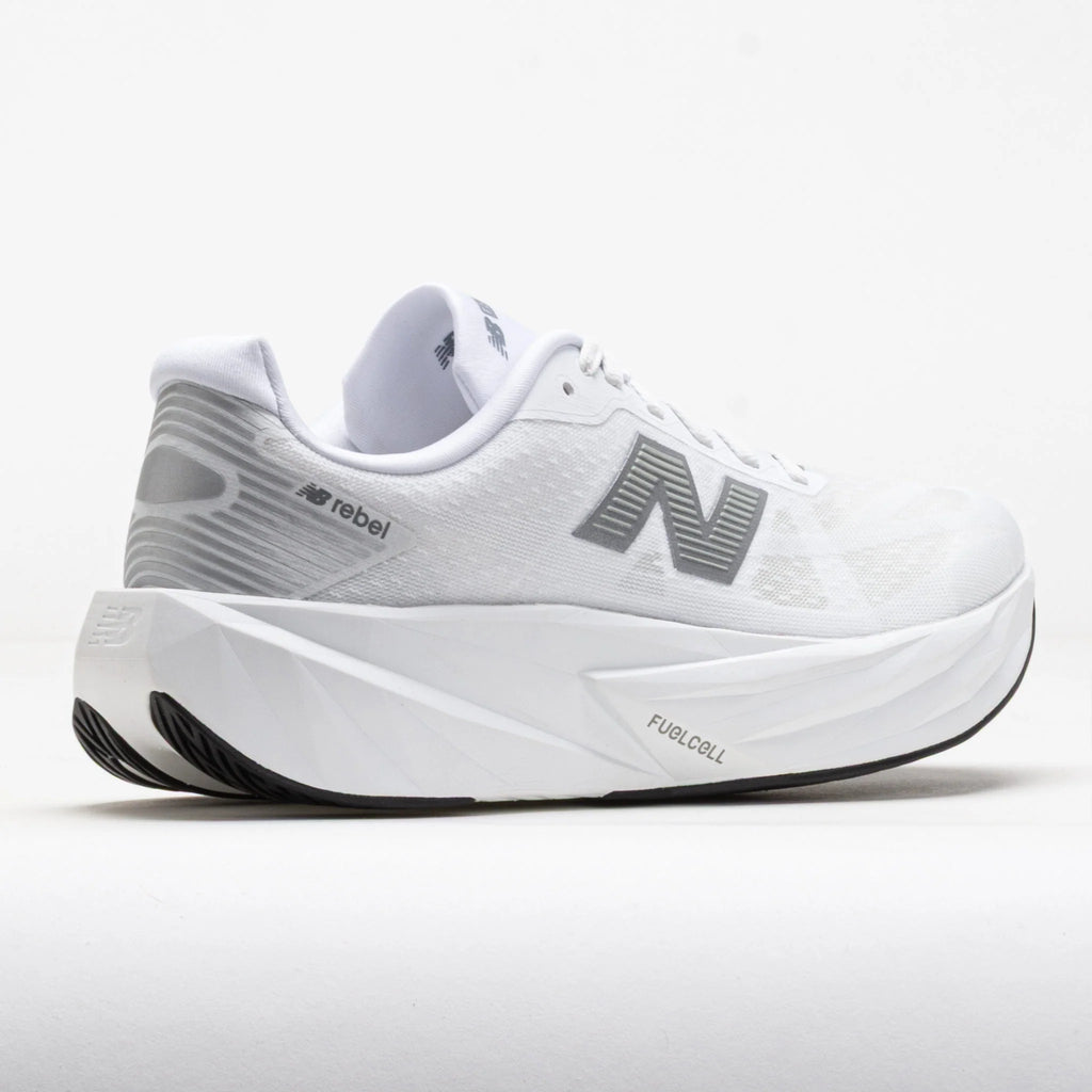 New Balance FuelCell Rebel v5 Women's White/Silver Metallic/Black