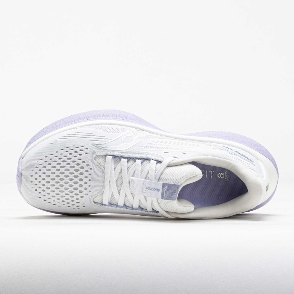 Saucony Ride 18 Women's White/Thistle