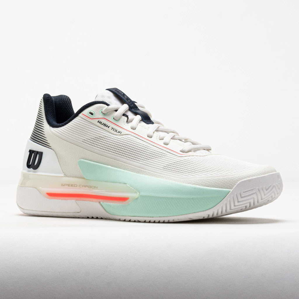 Wilson Rush Tour 5 Men's White/Bay/Fiery