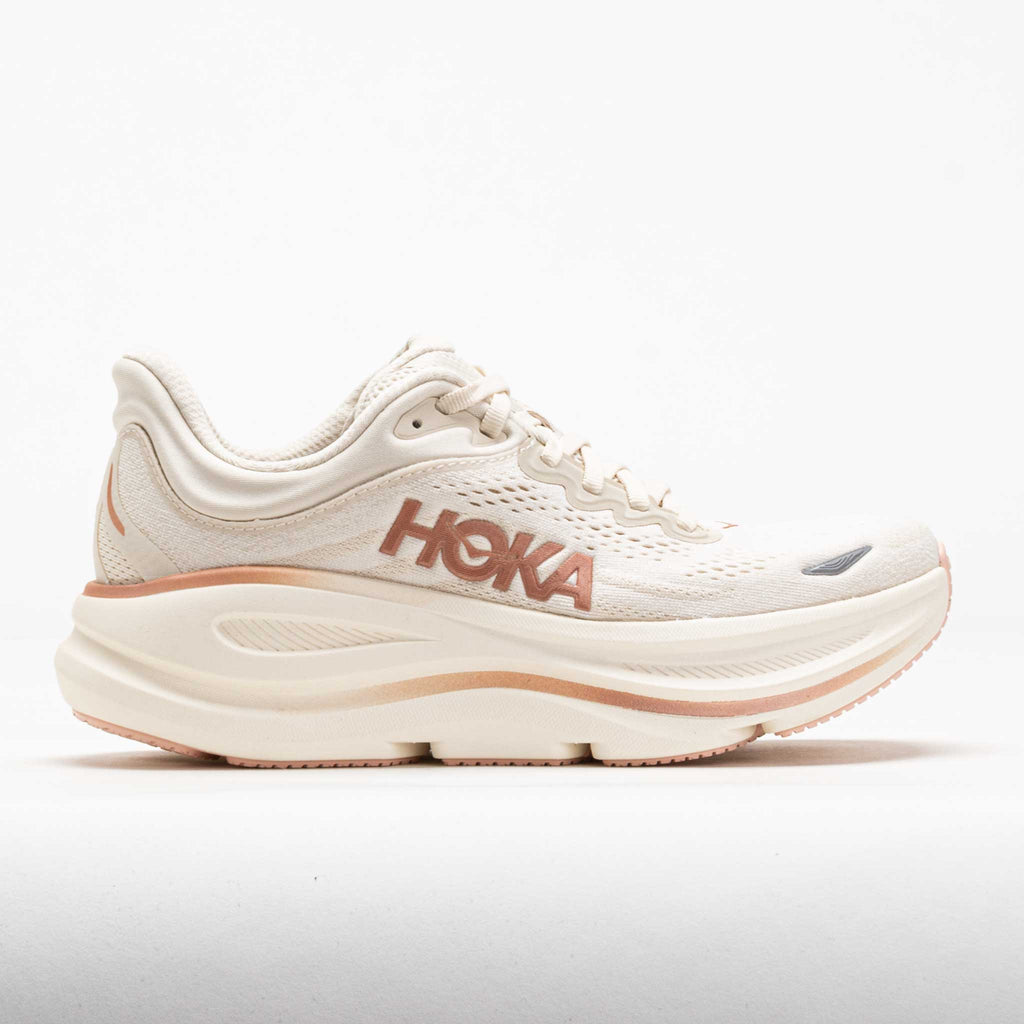 HOKA Bondi 9 Women's Oat Milk/Rose Gold