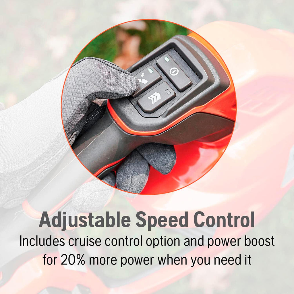 Husqvarna 230iB Battery Powered Cordless Leaf Blower  136-MPH 650-CFM Electric Leaf Blower with Brushless Motor and Quiet Operation  40V Lithium-Ion 4 Ah Battery and Charger Included  970480204