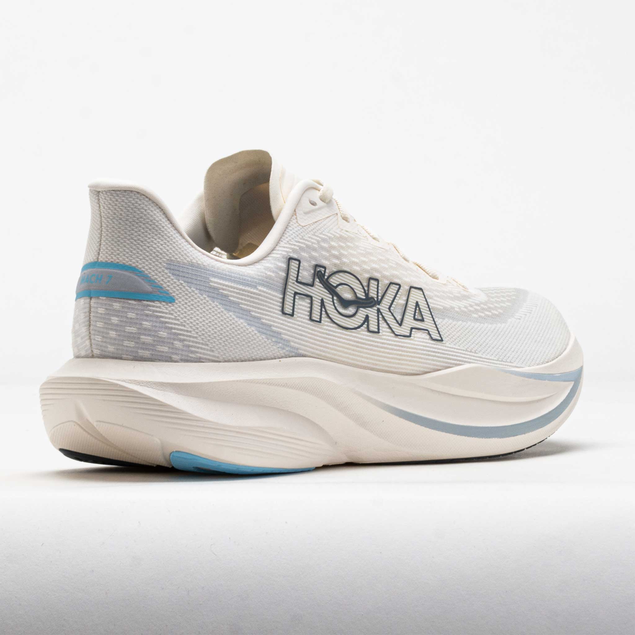 HOKA Mach 7 Men's Alabaster/Soaring Blue