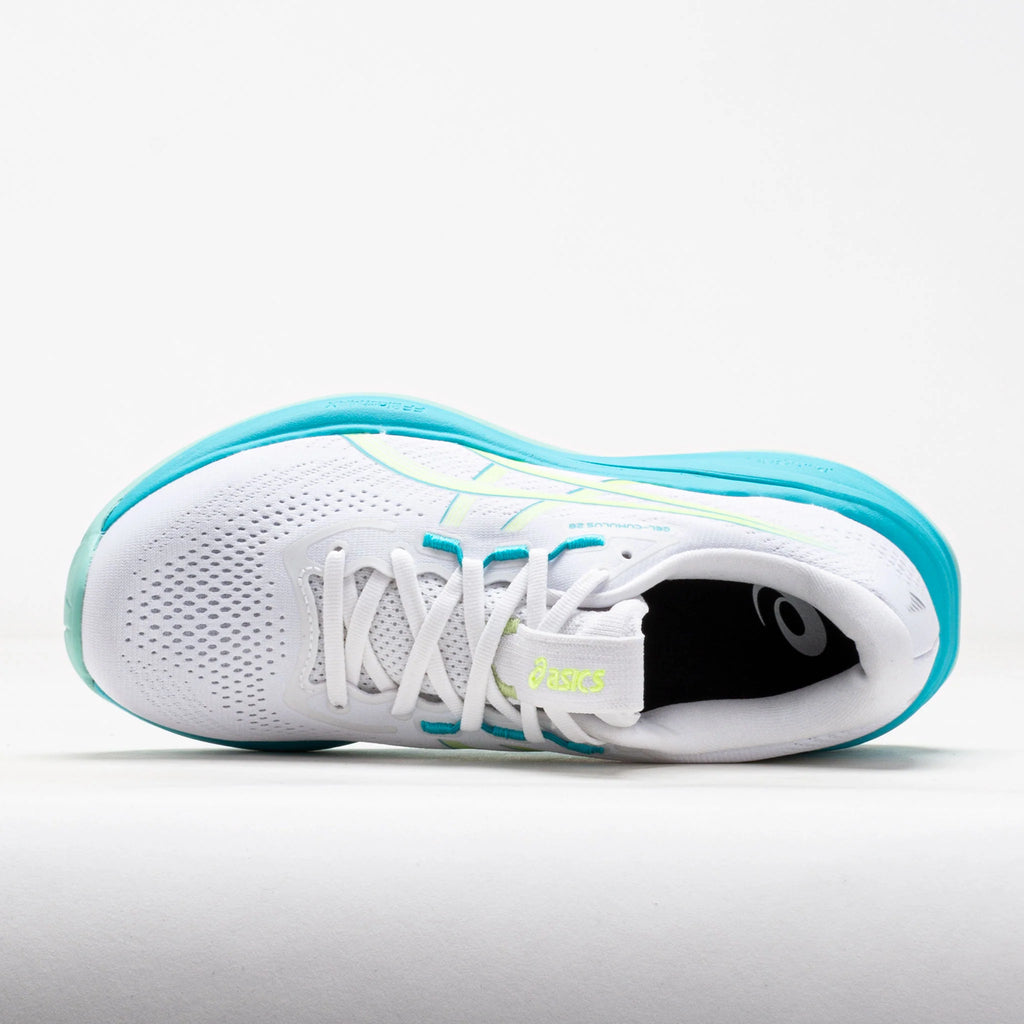 ASICS GEL-Cumulus 28 Women's White/Energy Aqua