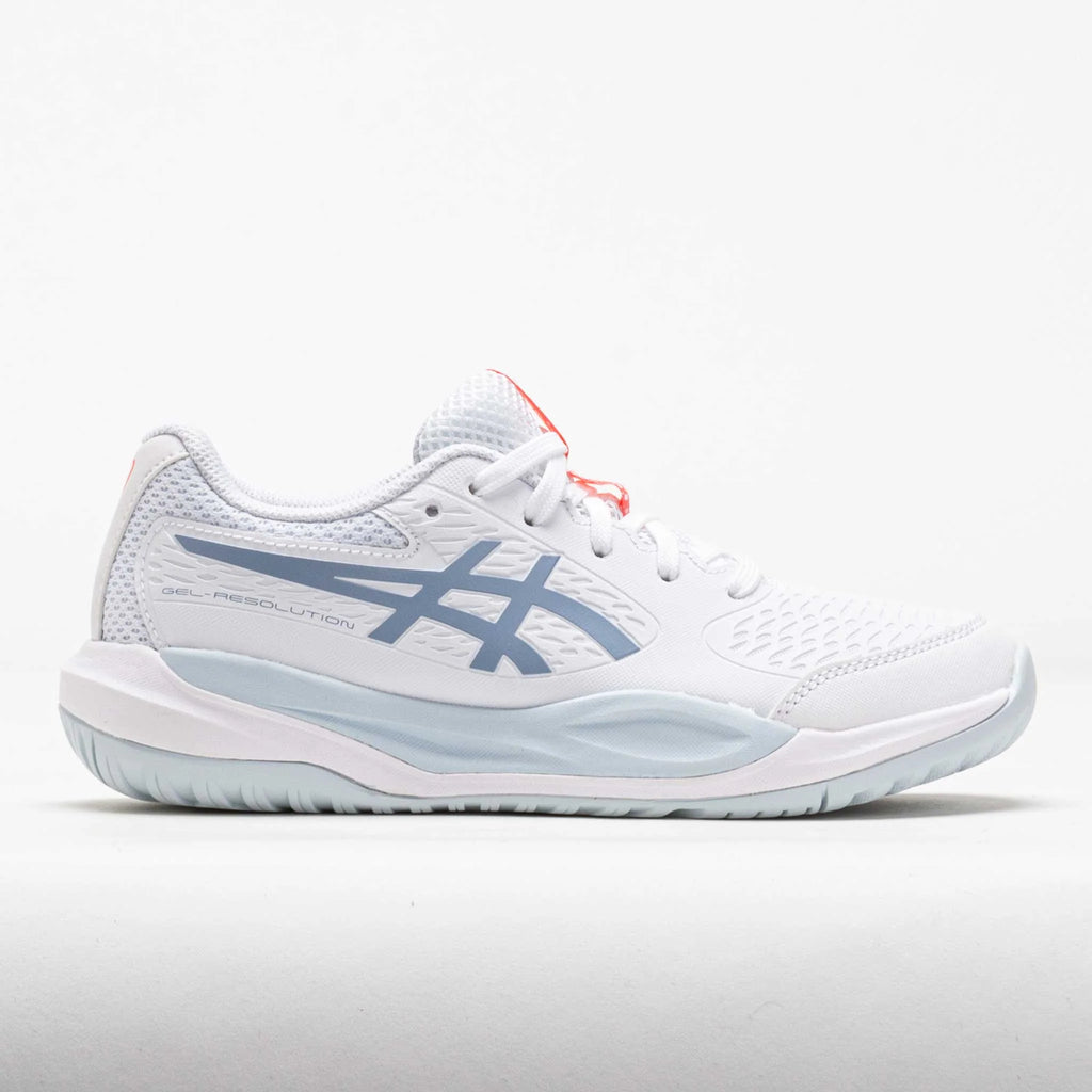 ASICS GEL-Resolution X Junior White/Grey Blue