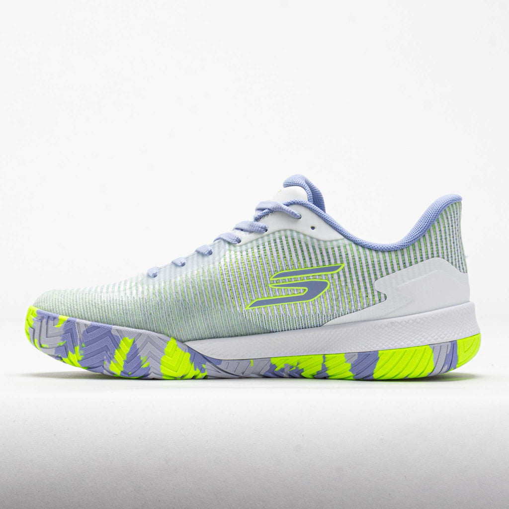 Skechers Viper Court Pro 2.0 Wide Women's White/Periwinkle