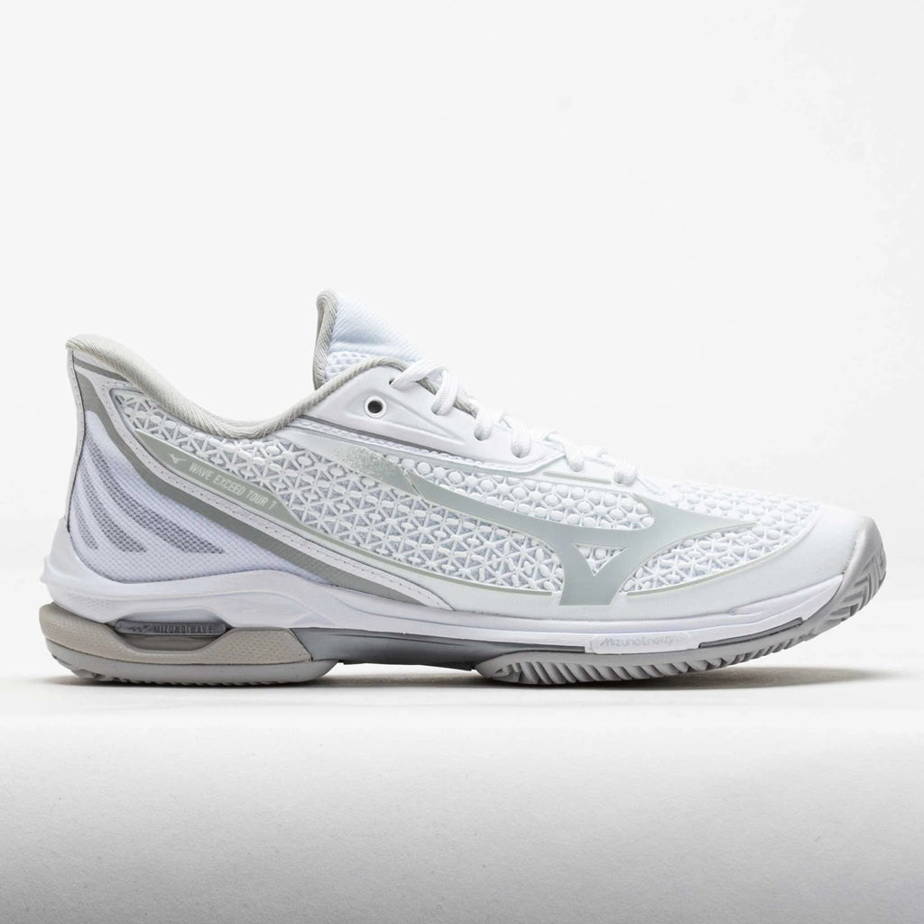 Mizuno Wave Exceed Tour 7 CC Clay Women's White/Harbor Mist