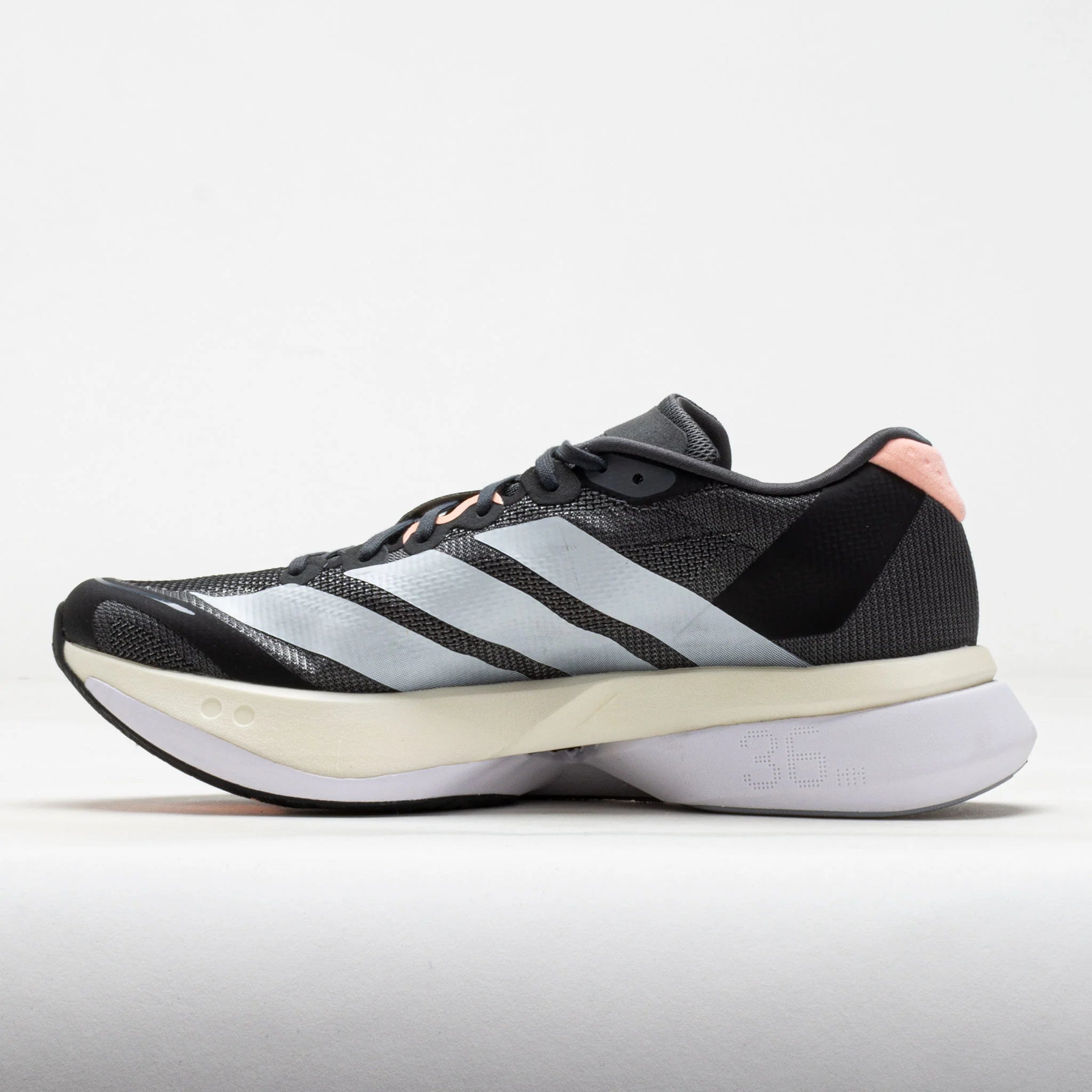 adidas Adizero Boston 13 Women's Grey/White/Haze Coral