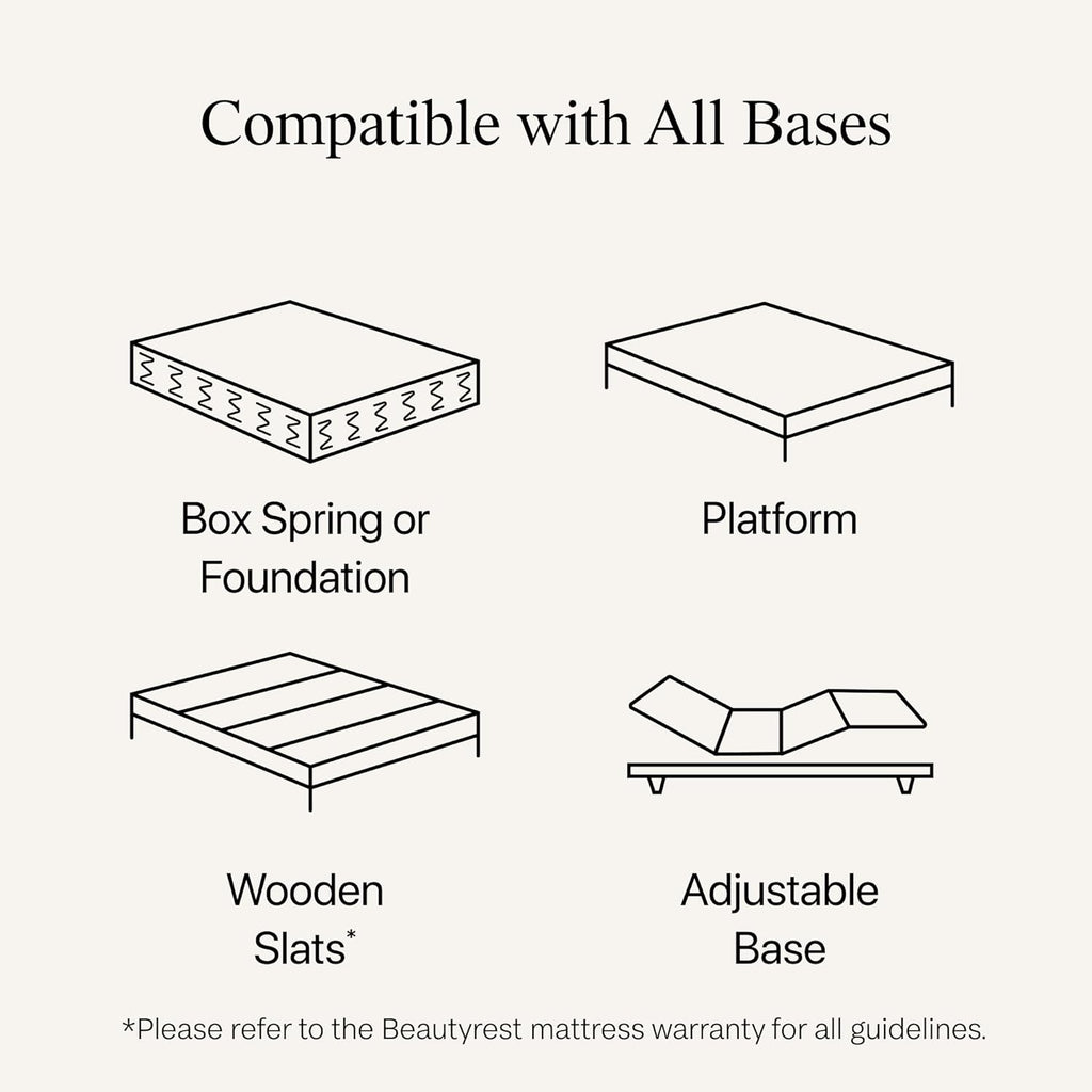 Beautyrest Silver BRS900 12.25” Medium Twin XL Mattress, Cooling Technology, Supportive, CertiPUR-US, 100-Night Sleep Trial, 10-Year Limited Warranty White