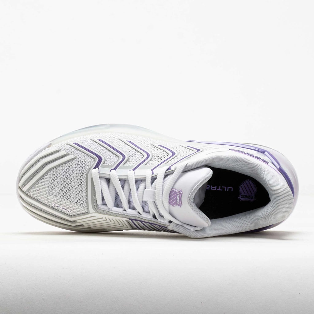 K-Swiss Ultrashot 4 Women's White/Lunar Rock/Purple Haze
