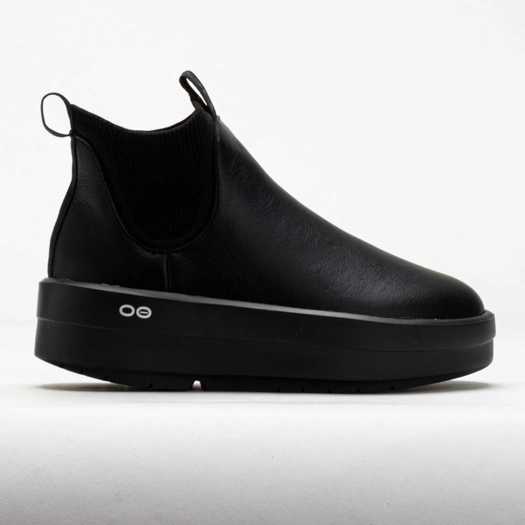 OOFOS OOmega Londoner Leather Women's Black