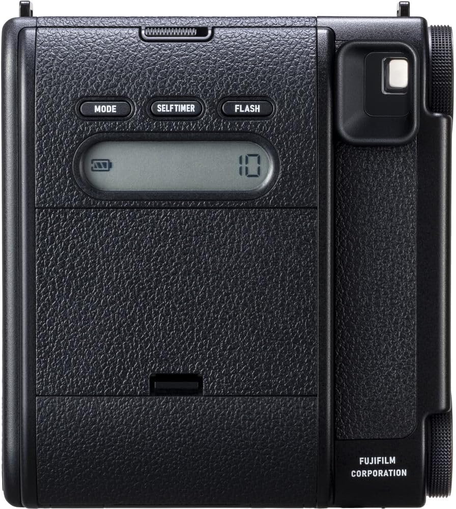 Fujifilm Instax Mini 99 Instant Camera Bundle with Fuji Instax Mini Instant Film Value Pack (20 Sheets) + Carrying Case - Brown + Photo Album – 64 Pockets + More