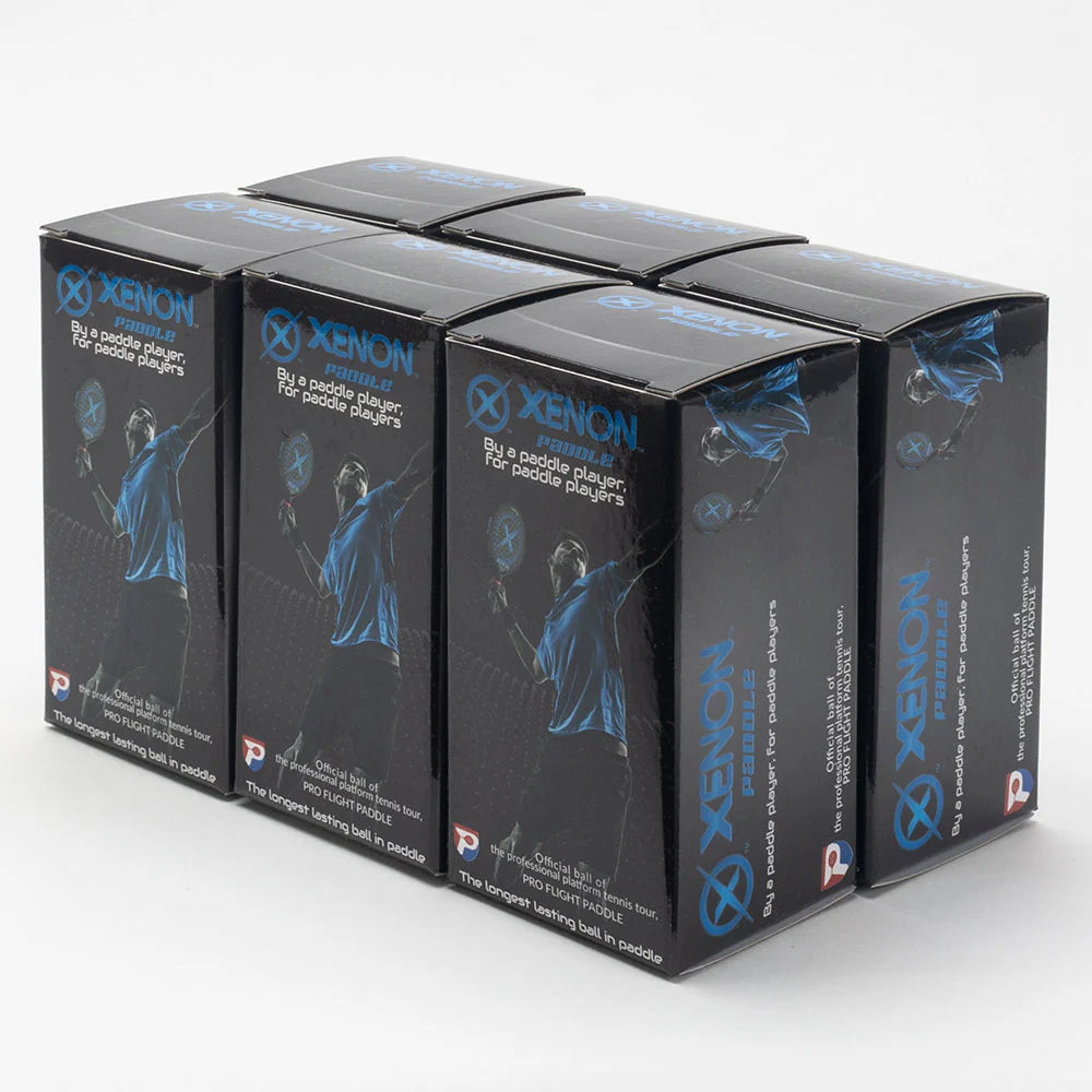 Xenon Paddle Balls 2 per Sleeve, 6 Sleeves