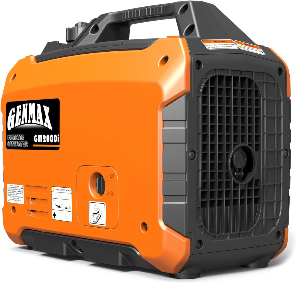 GENMAX Generator .EPA Compliant  Eco-Mode Feature  Ultra Lightweight for Backup Home Use & Camping