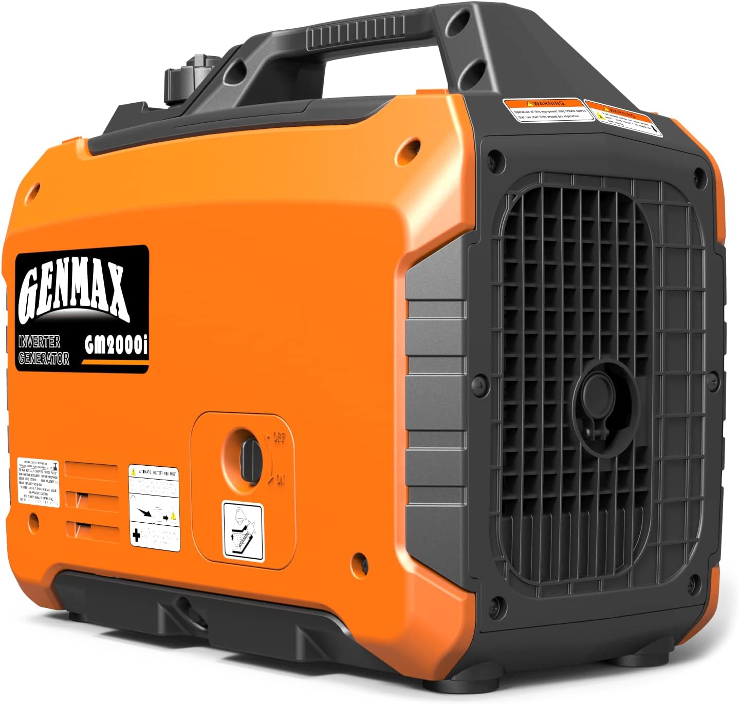 GENMAX Generator .EPA Compliant  Eco-Mode Feature  Ultra Lightweight for Backup Home Use & Camping