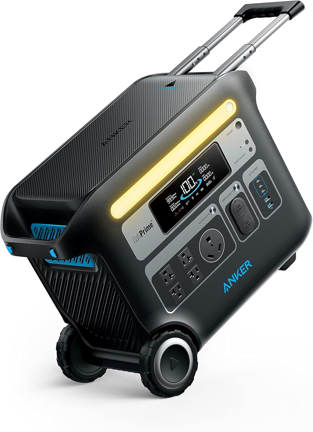 Anker SOLIX F2000 Portable Power Station  PowerHouse 767  2400W Solar Generator  GaNPrime Battery Generators for Home Use  LiFePO4 Power Station for Outdoor Camping  and RVs (Solar Panel Optional)