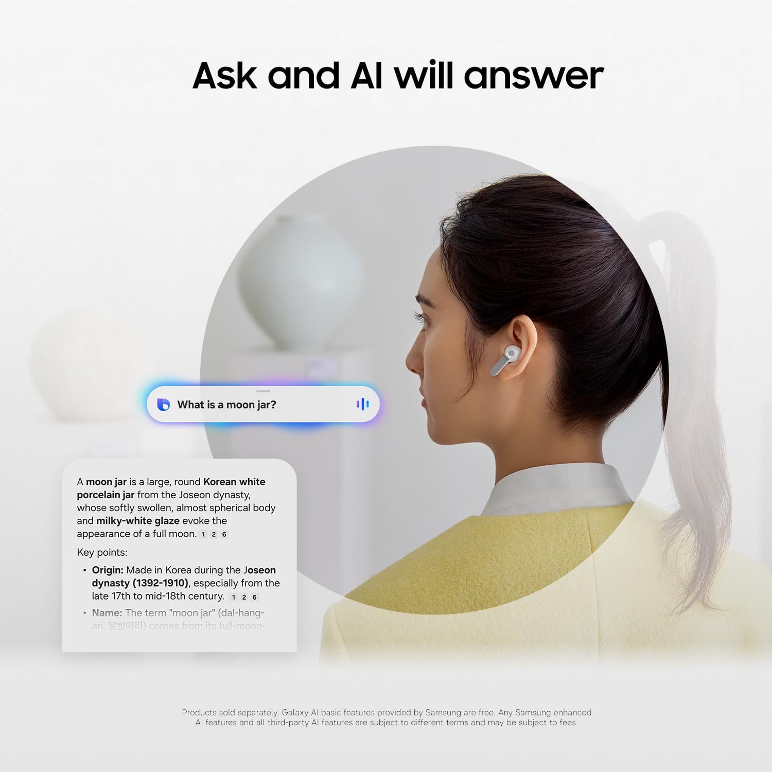 Samsung Galaxy Buds 4 Pro (2026) AI True Wireless Bluetooth Earbuds  Hi-Res Audio  2-Way Speaker  ANC 2.0  Optimized Comfort  IP57  Live Translation  White US Version  2 Yr Warranty