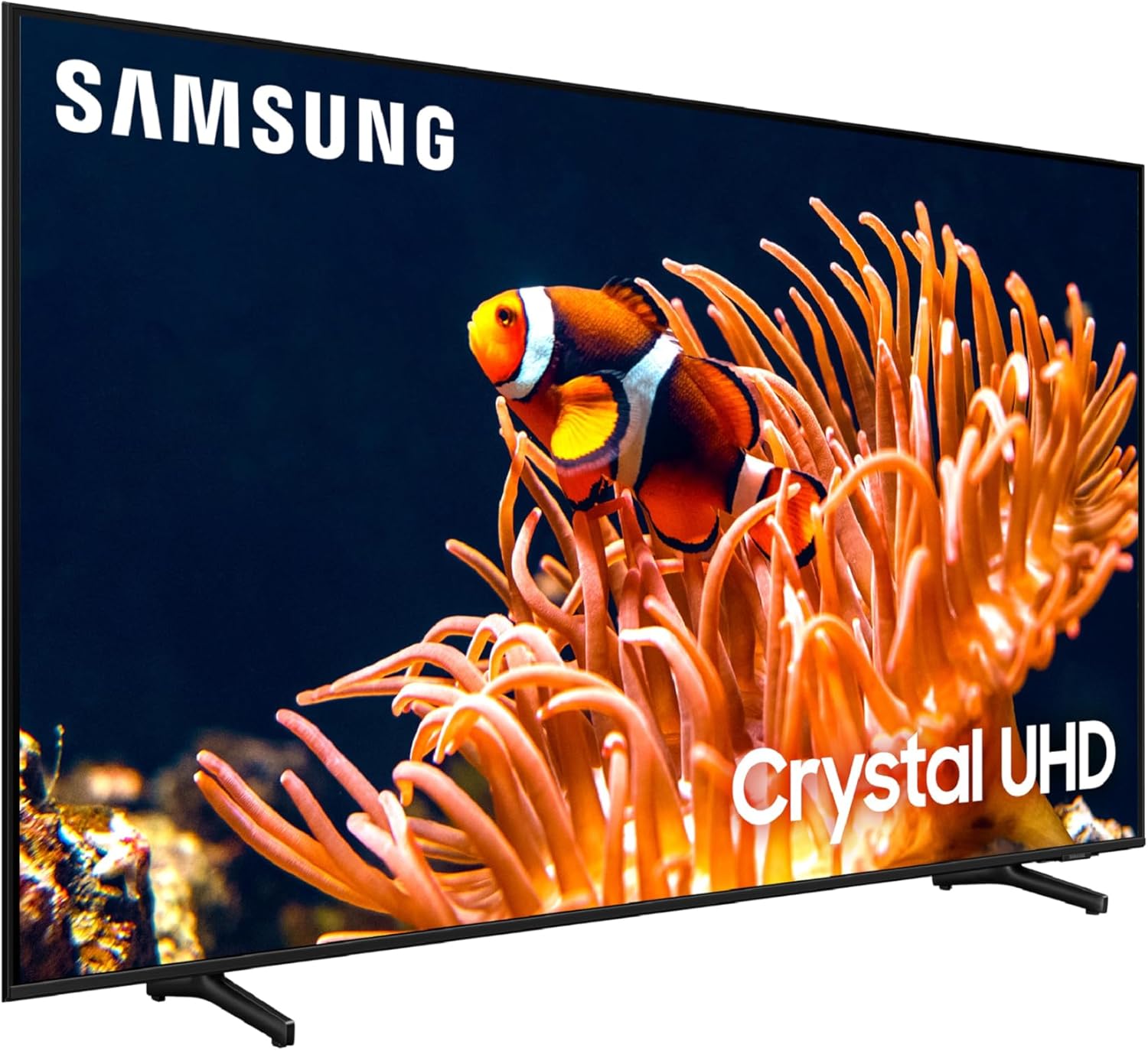 Samsung 65-Inch Class 4K Crystal UHD DU8000 Series HDR Smart TV w/Object Tracking Sound Lite  Motion Xcelerator  Ultra Slim Design  Gaming Hub  Alexa Built-in (UN65DU8000  2024 Model)