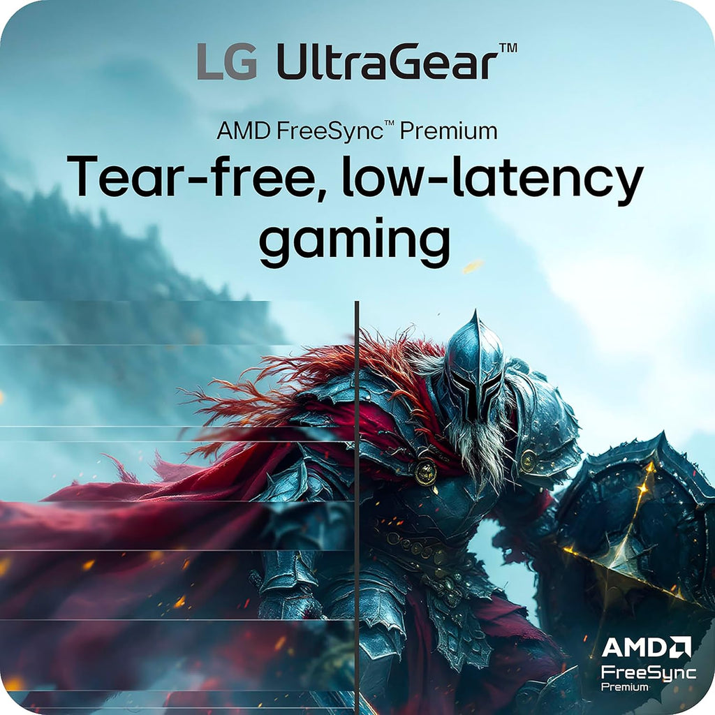 LG 27G610A-B 27-inch Ultragear QHD (2560 x 1440) IPS Gaming Monitor  200Hz  1ms  AMD FreeSync Premium  VESA DisplayHDR 400  HDMI  DisplayPort  Tilt/Height/Swivel/Pivot Stand  Black