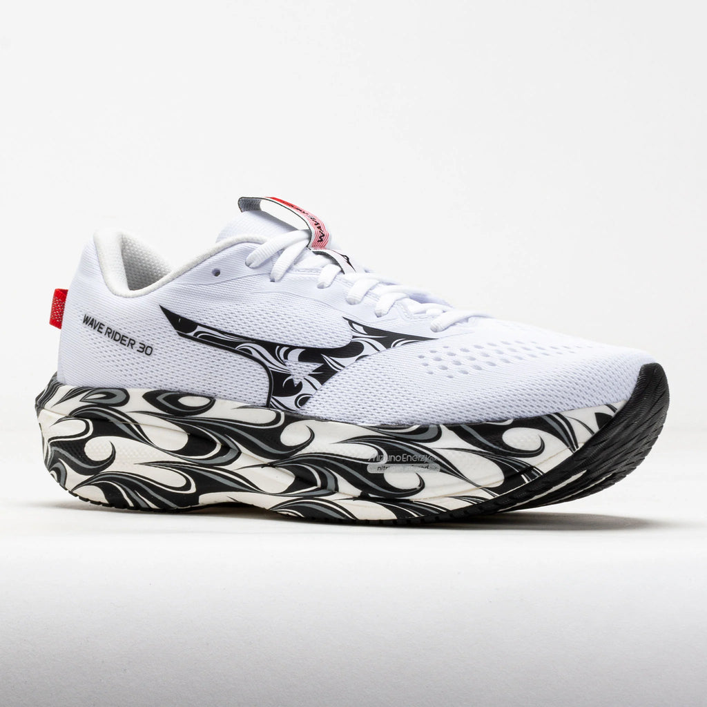 Mizuno Wave Rider 30 Anniversary Edition Unisex White/Black