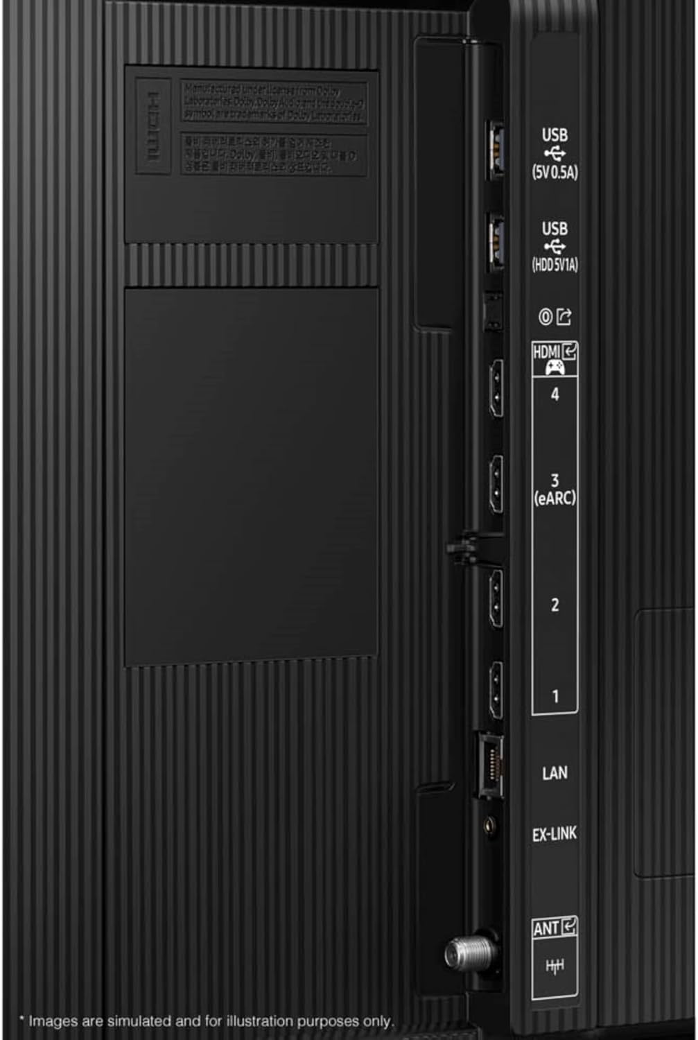 Samsung QN65QN80FAFXZA 65 Inch Neo QLED QN80F Series Supreme UHD 4K TV with an AudioQuest PQ505NA PowerQuest 505 12 Outlet Surge Protector (2025)