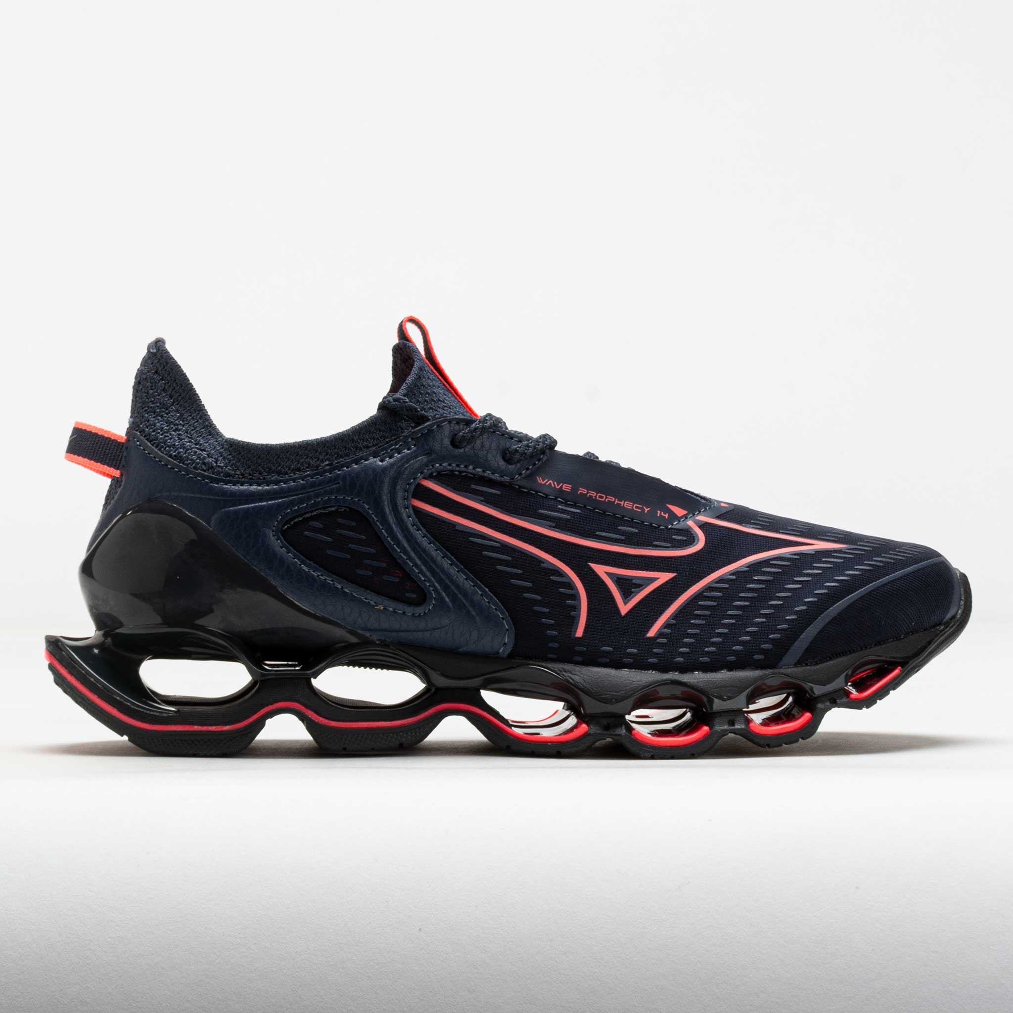 Mizuno Wave Prophecy 14 Women's Odyssey Grey/Striking Coral