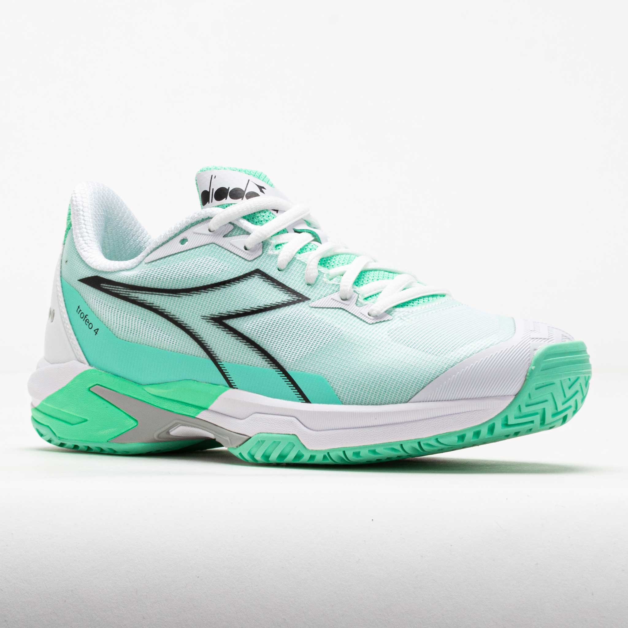 Diadora Trofeo 4 AG Women's White/Black/Cabbage