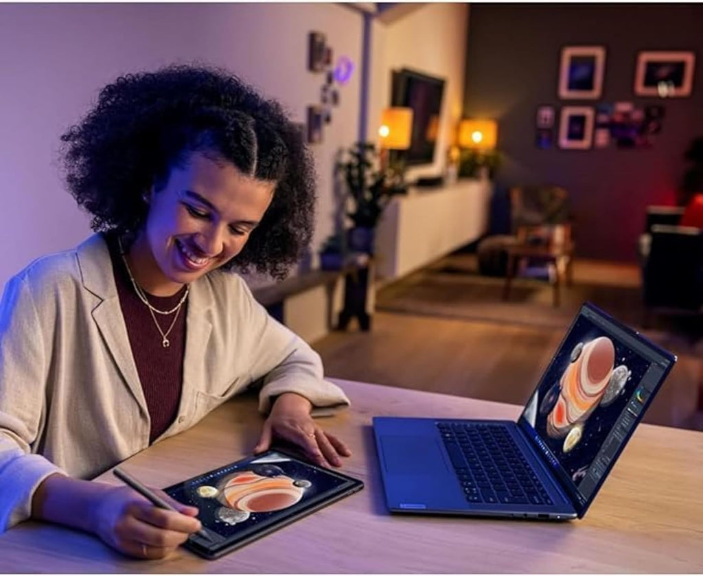 Lenovo IdeaPad Laptop Computer - 8GB RAM - 256GB SSD Storage - Intel Core - Microsoft Office for The Web | Rapid Charging  Webcam  Windows 11 no Mouse | Essential Laptop  Slim  Light