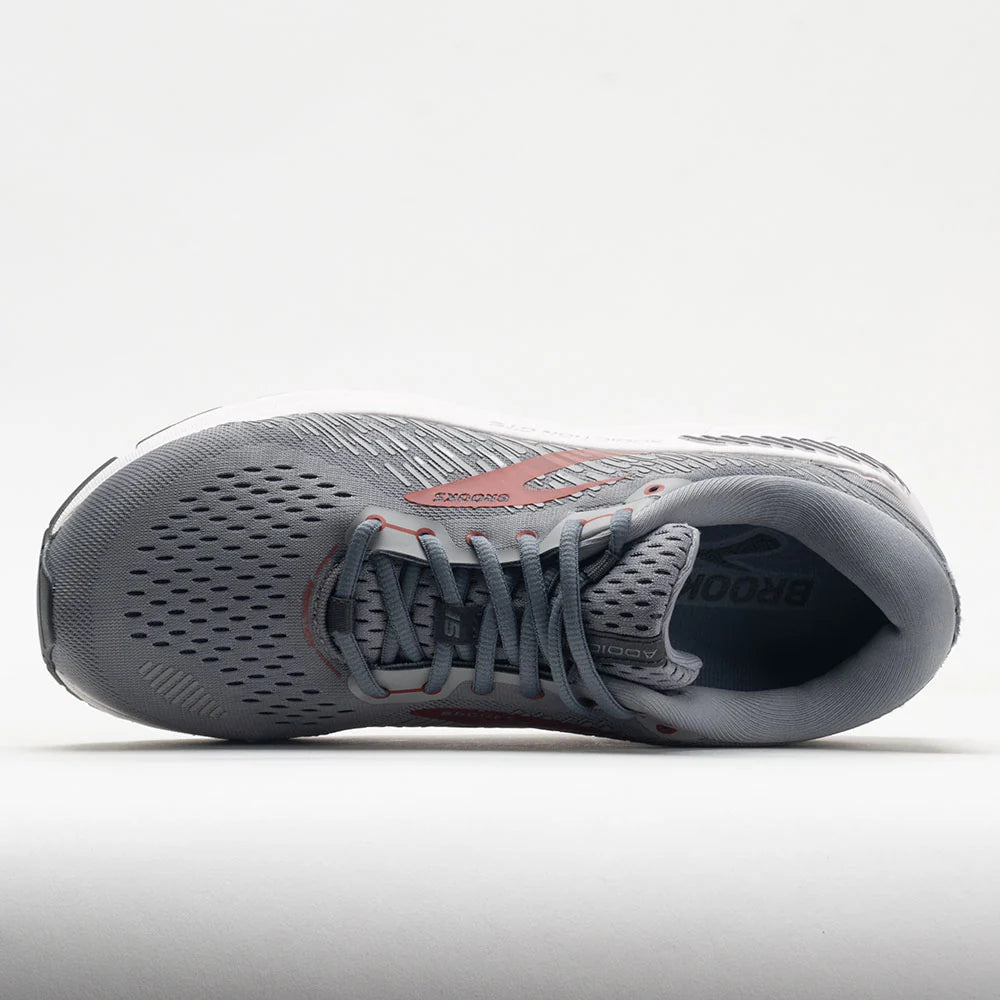 Brooks Addiction GTS 15 Men's Grey/Ebony/Chili Oil