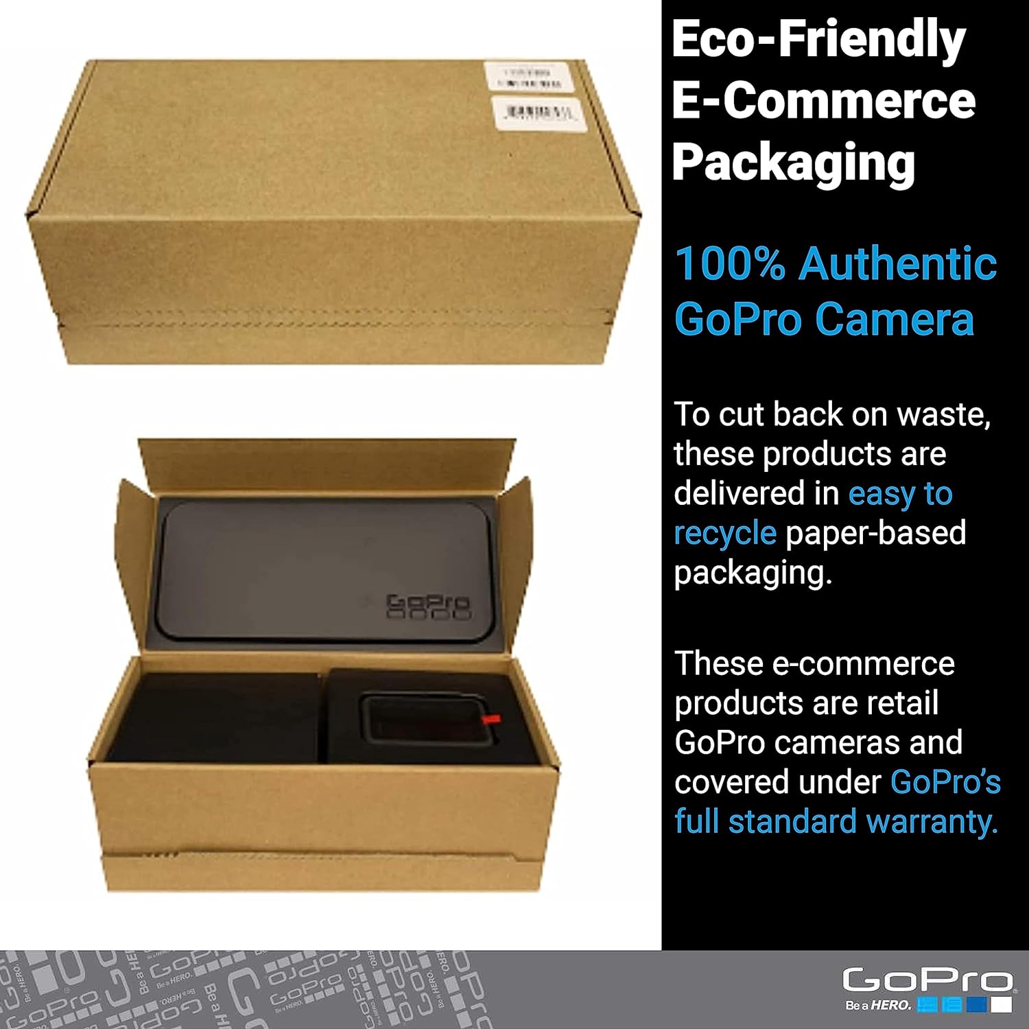 GoPro HERO11 Black – E-Commerce Packaging - Waterproof Action Camera with 5.3K60 Ultra HD Video  27MP Photos  1/1.9" Image Sensor  Live Streaming  Webcam  Stabilization