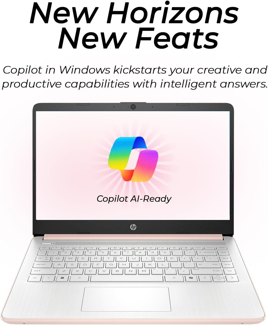 HP Latest Ultrabook Laptop with Copilot AI - 1.2TB Storage - 4GB RAM - Intel Core | Microsoft Office 365 Included  192GB SSD + 1TB Cloud Storage  Webcam  Windows 11 no Mouse | Essential Laptop