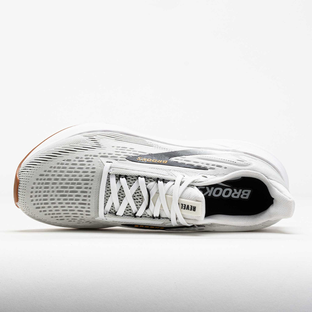Brooks Revel 8 Men's White/Black/Oak Buff