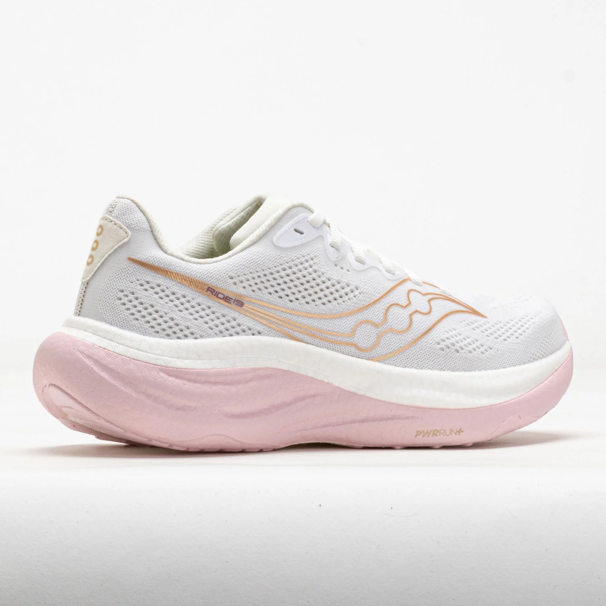Saucony Ride 19 Women's White/Silk
