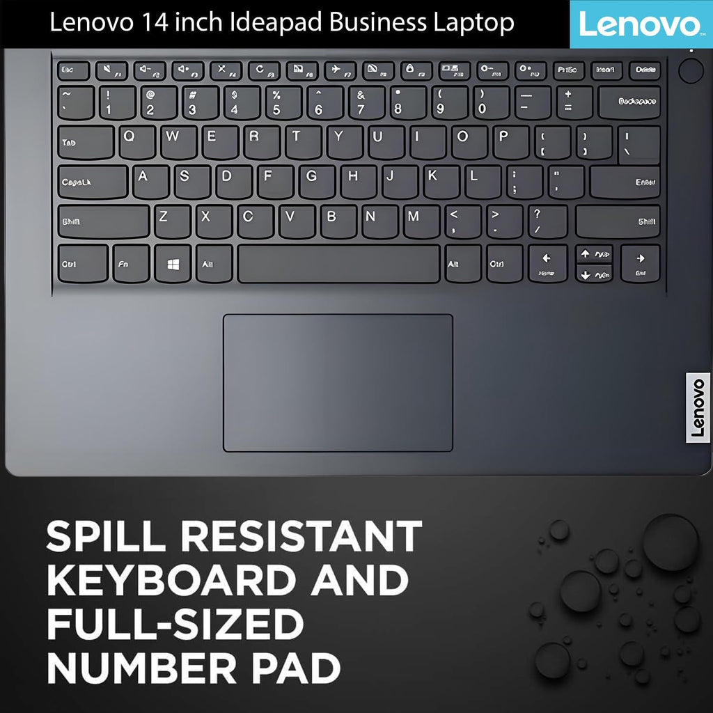 Lenovo IdeaPad Laptop with Microsoft Office  12GB RAM  1.2TB(1TB Cloud & 256GB Storage)  Intel High Performance CPU  11 Hour Battery  SD-Card Reader  Webcam + USB-C  WOWPC Recovery USB  Windows 11