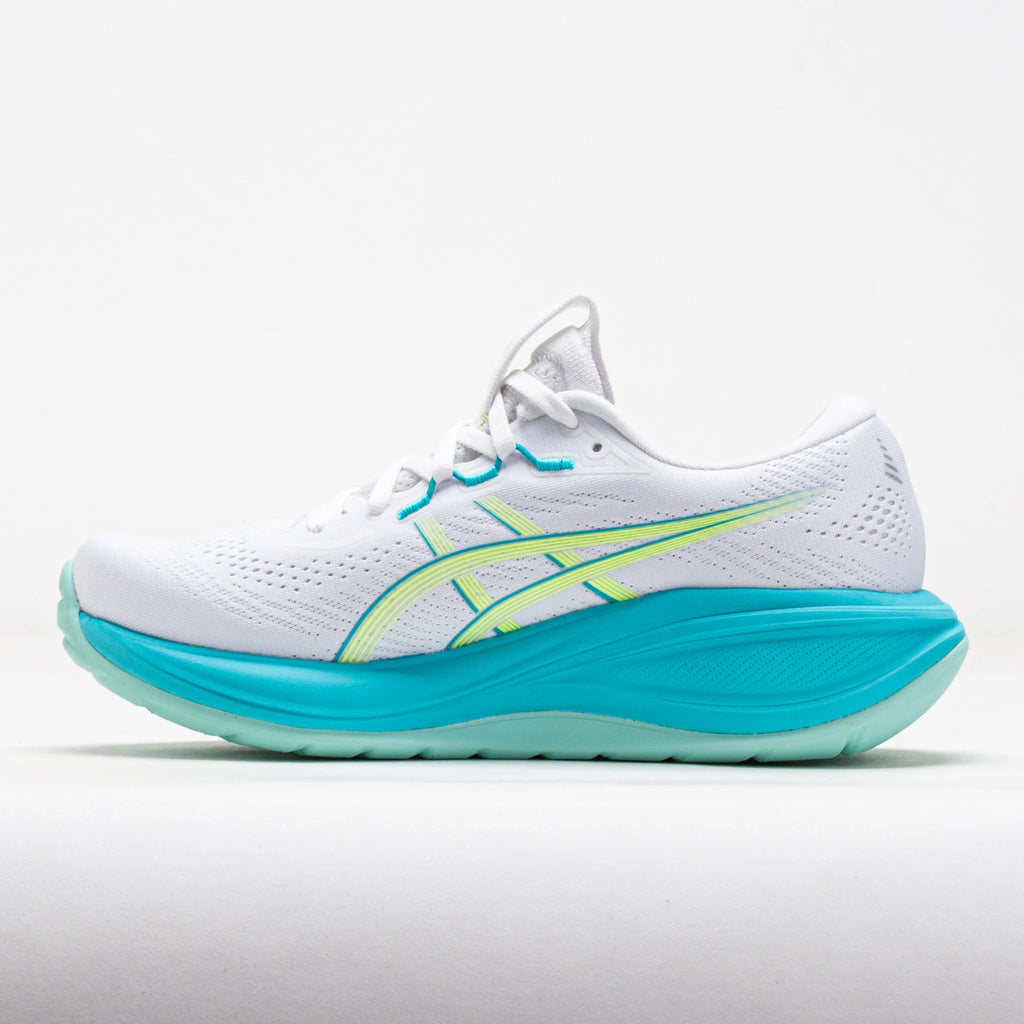 ASICS GEL-Cumulus 28 Women's White/Energy Aqua