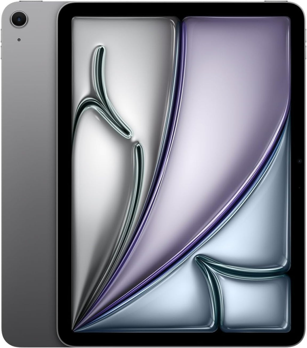 2025 Apple iPad Air with Apple M3 Chip (11-inch  Wi-Fi + Cellular  128GB) - Space Gray (Renewed Premium)