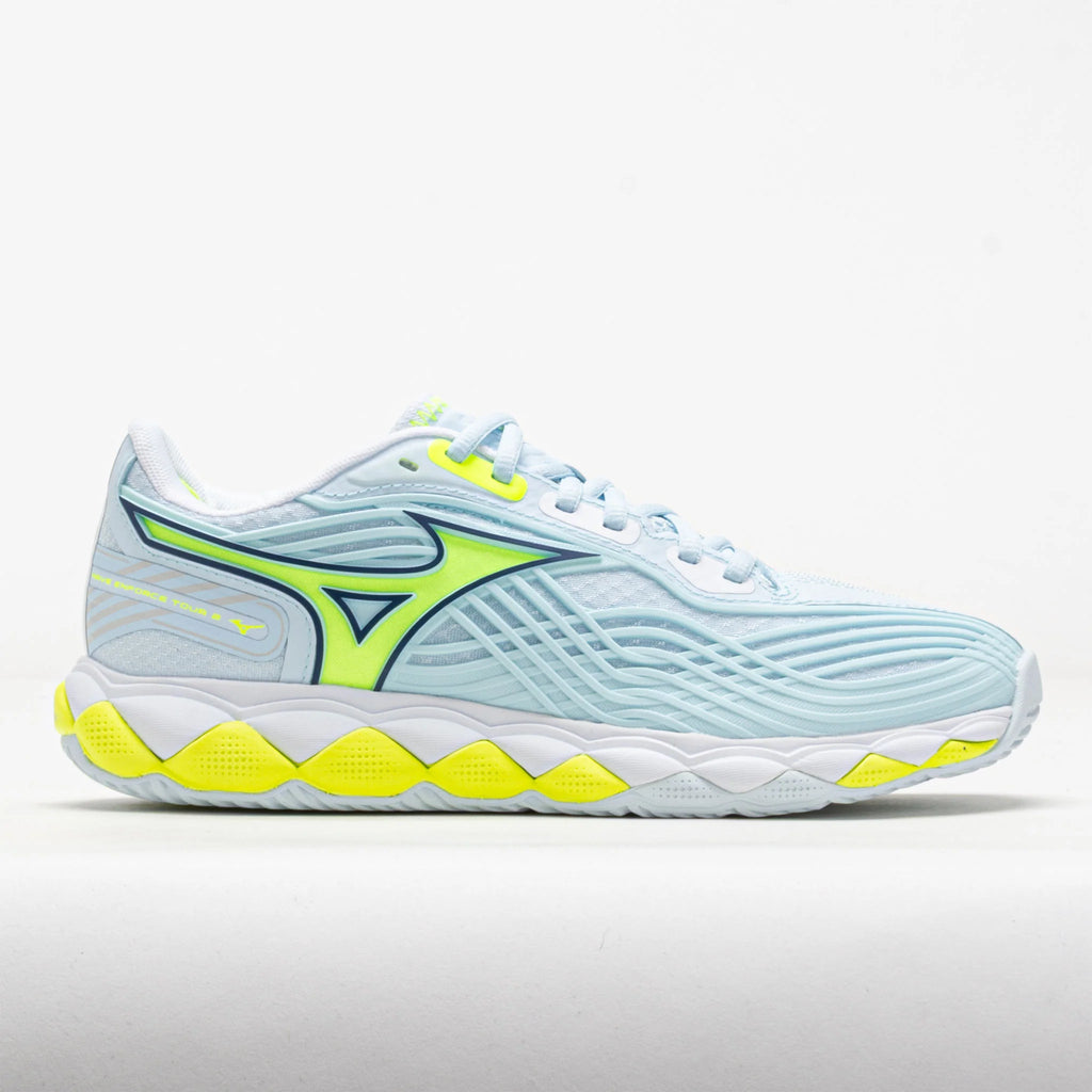 Mizuno Wave Enforce Tour 2 AC Women's Ice Water/Lightning Yellow