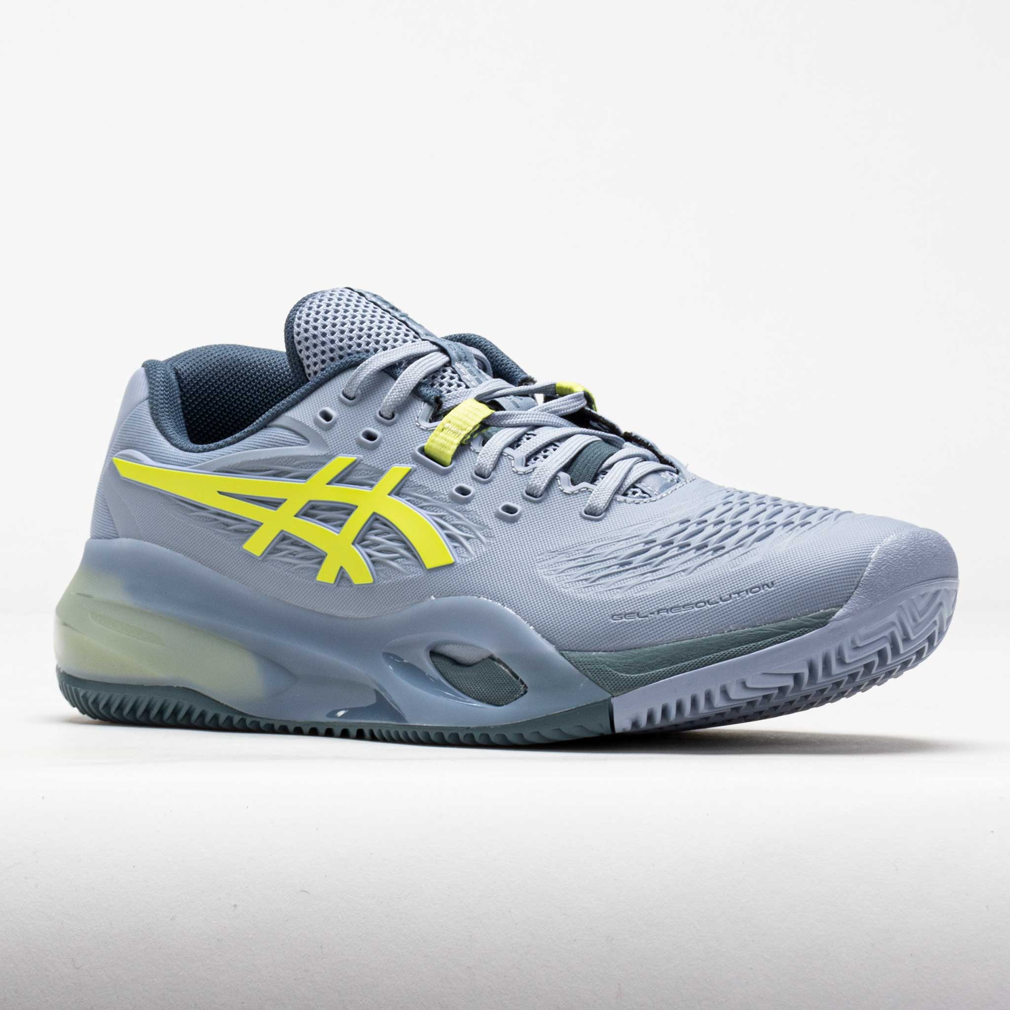 ASICS GEL-Resolution X Clay Men's Grey Blue/Pistachio