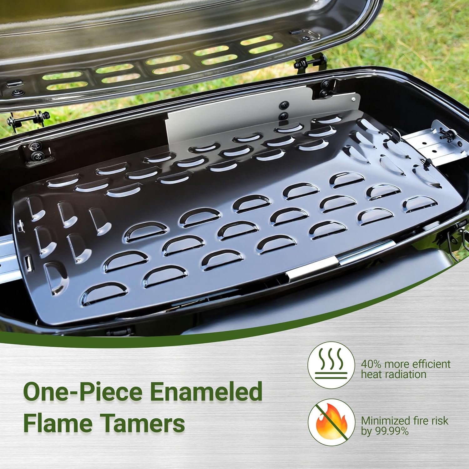 Brand-Man Propane Gas Grill  Portable Standup Grill with Folding Cart & Push-Button Ignition  Ideal for Camping  Tailgating  BBQ  Backyard  Patio & More