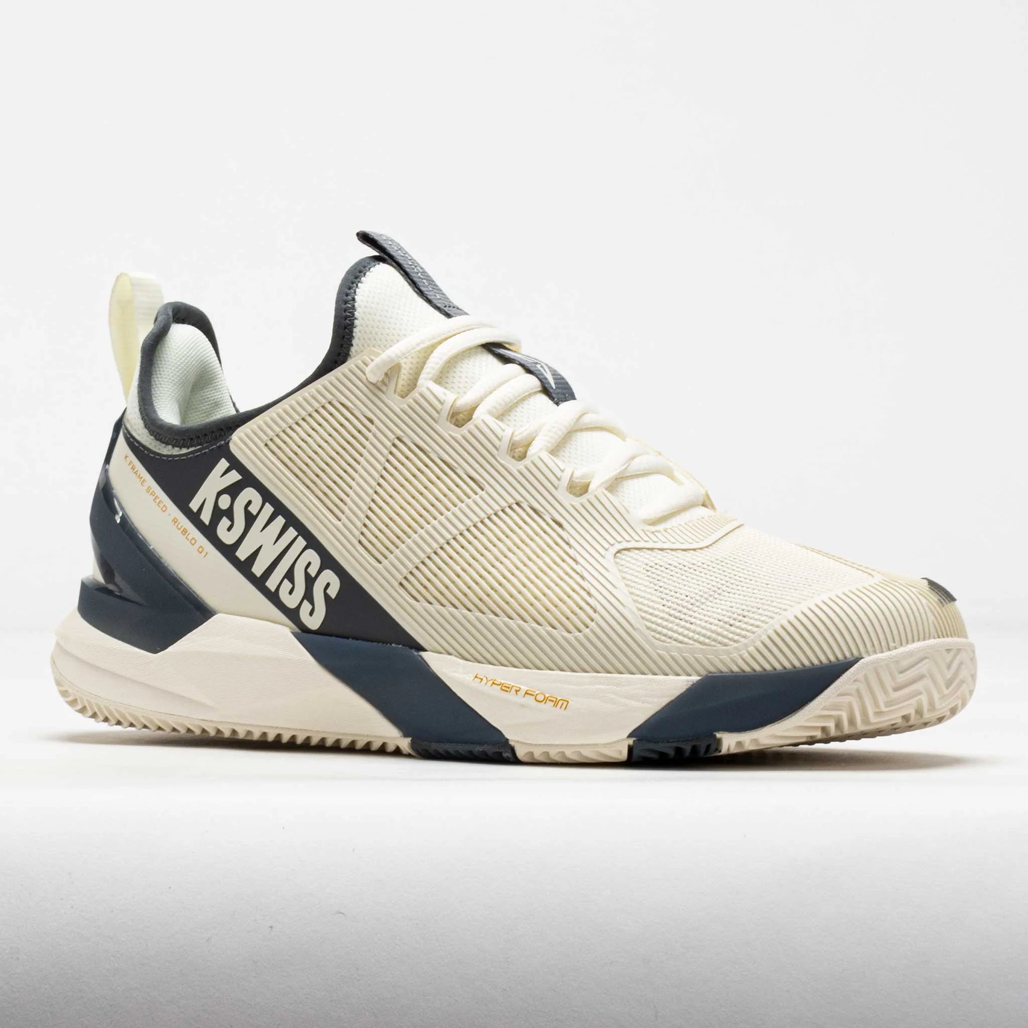 K-Swiss K-Frame Speed Rublo Clay Men's Egret/Turbulence