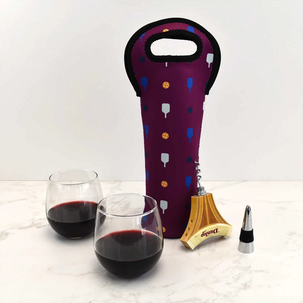 Racquet Inc Pickleball Wine Bottle Tote