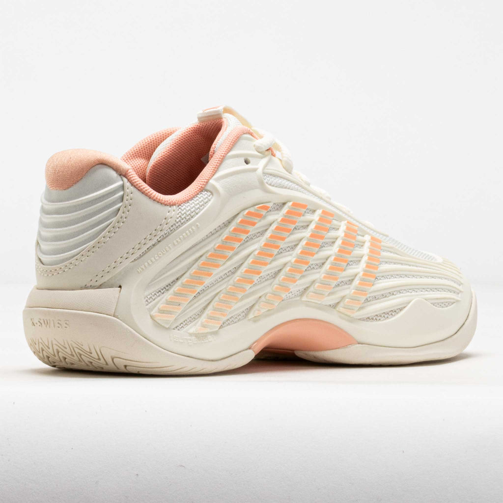 K-Swiss Hypercourt Express 3 Women's Egret/Peach Parfait