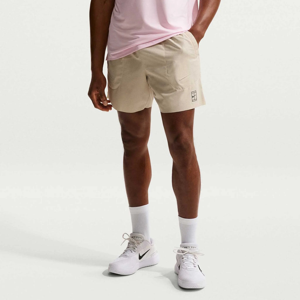Nike Dri-FIT Advantage Printed 6" Tennis Short Men's